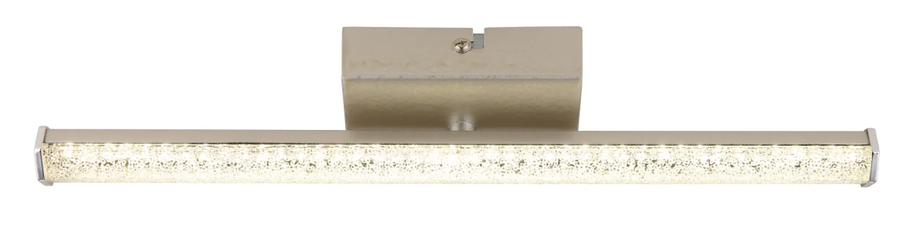 Lustra LED Kirina, 1 brat, 6W, 620 lm, lumina neutra (4000 K), IP20, nichel mat/cristale, Globo Lighting - 2 | YEO