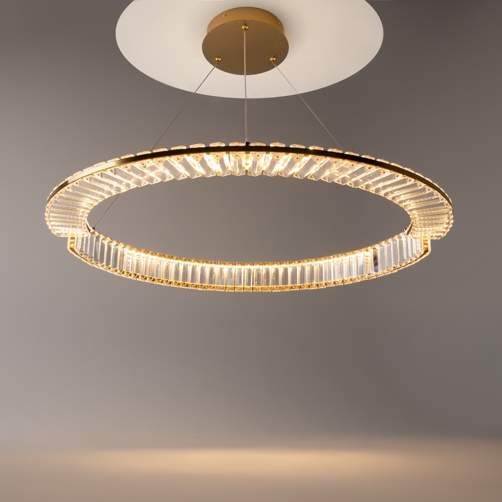 Pendul Krone, 45W, lumina calda (3000K), alama, Maytoni - imagine 2