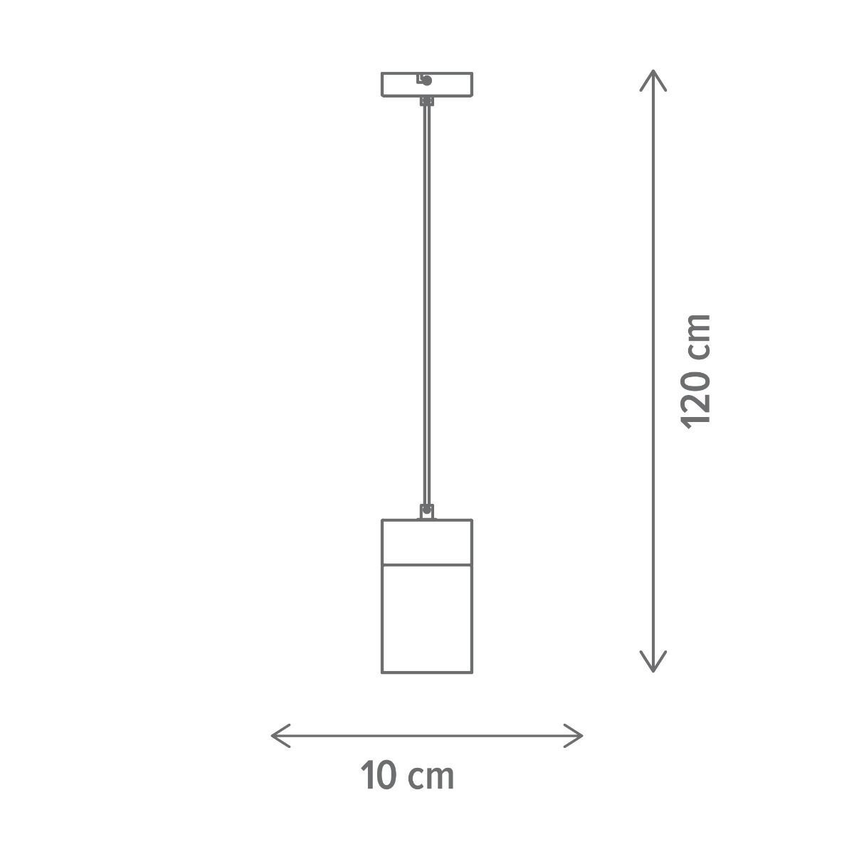 Pendul Serene SP1, E27, lemn, negru, Klausen
