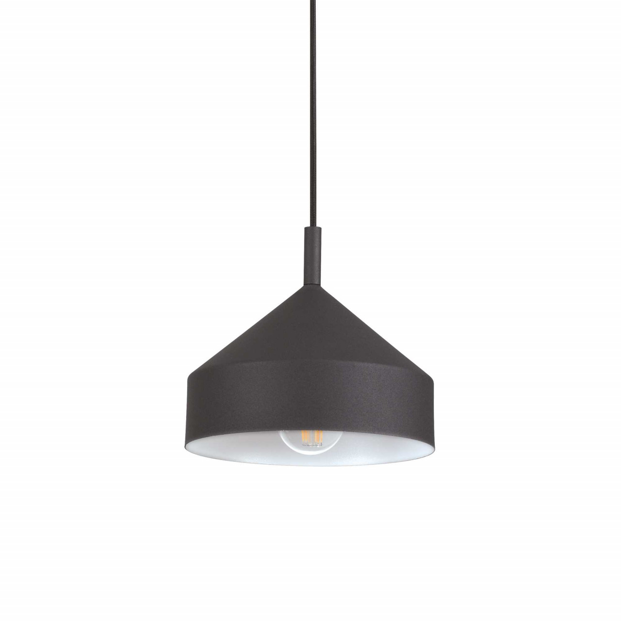 Pendul Yurta 281568, 1xE27, negru, IP20, Ideal Lux