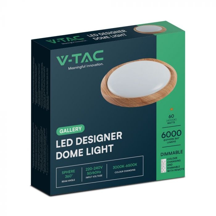 Plafoniera LED 60W, 6000lm, Lumina Calda/Neutra/Rece, IP20 - 3 | YEO