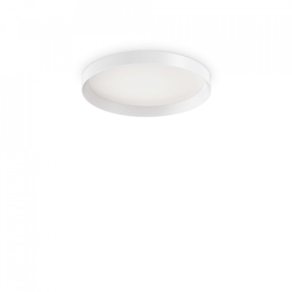 Plafoniera LED Fly 254272, 26W, 4000lm, lumina calda, IP20, alba, Ideal Lux