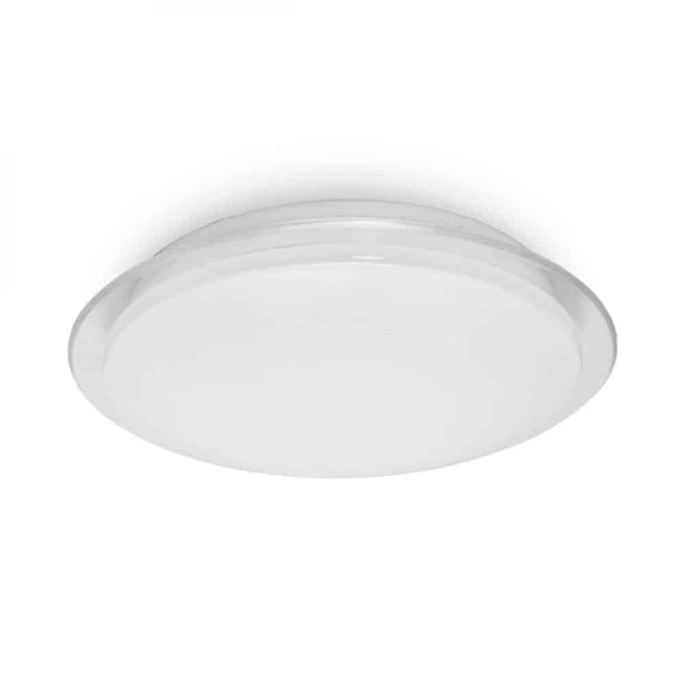 Plafoniera LED Jade BH16-20680, rotunda, 24W, 2450lm, lumina calda+neutra+rece, IP20, alba, Braytron