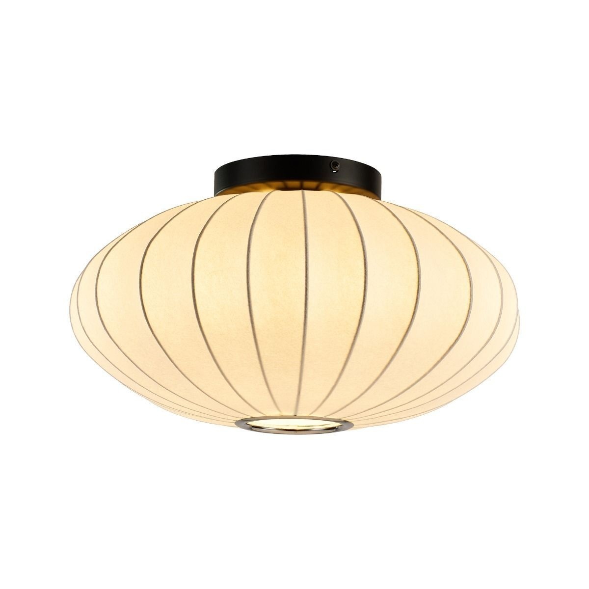 Plafoniera Silk PL1 40cm, E27, alba, Klausen