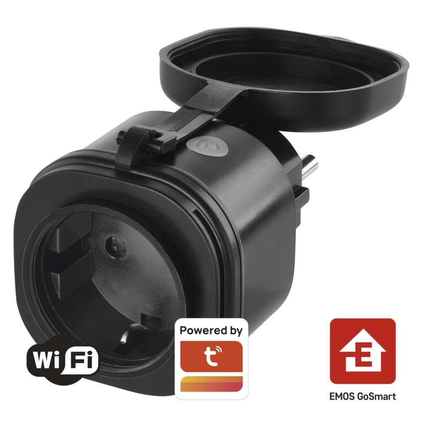 Priza Smart WiFi, IP44, GoSmart, EMOS