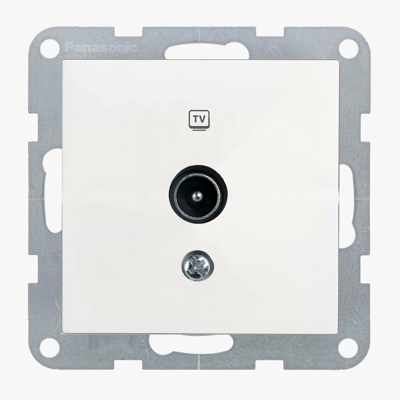 Priza TV finala, IP20, Alb, Panasonic Karre Plus 55