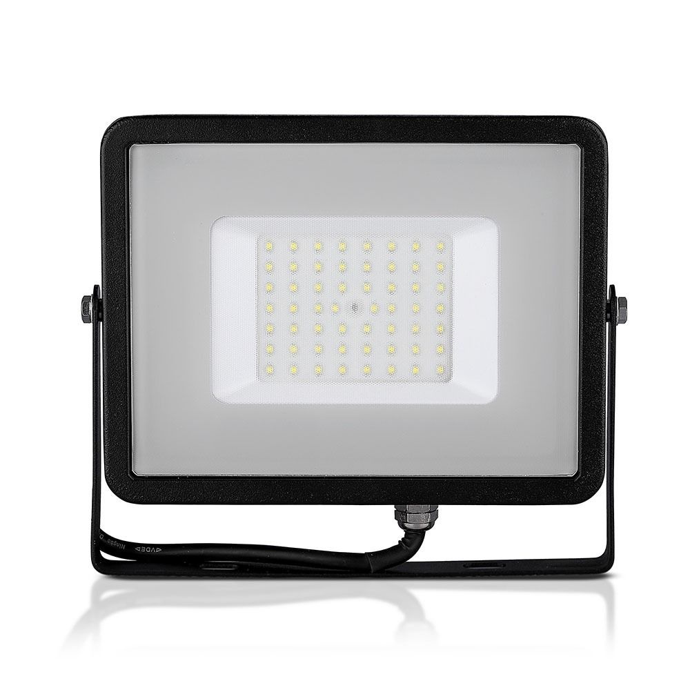 Proiector led 10W, 800lm, IP65, lumina rece(6400 K), negru, IK05, V-TAC - 2 | YEO