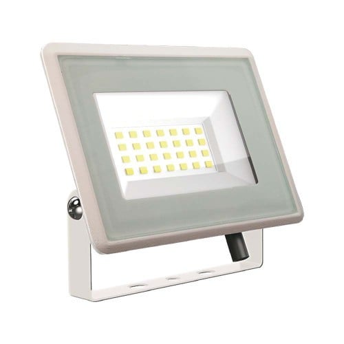 Proiector led 20W, F-Series Corp alb ,Alb rece 6500k, 1650lm, IP65 V-TAC