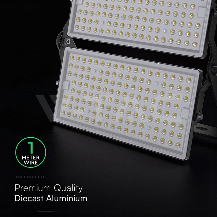 Proiector LED CREE 500W, lumina rece (6500K), 67500 lm, negru, IP65, V-TAC - imagine 6