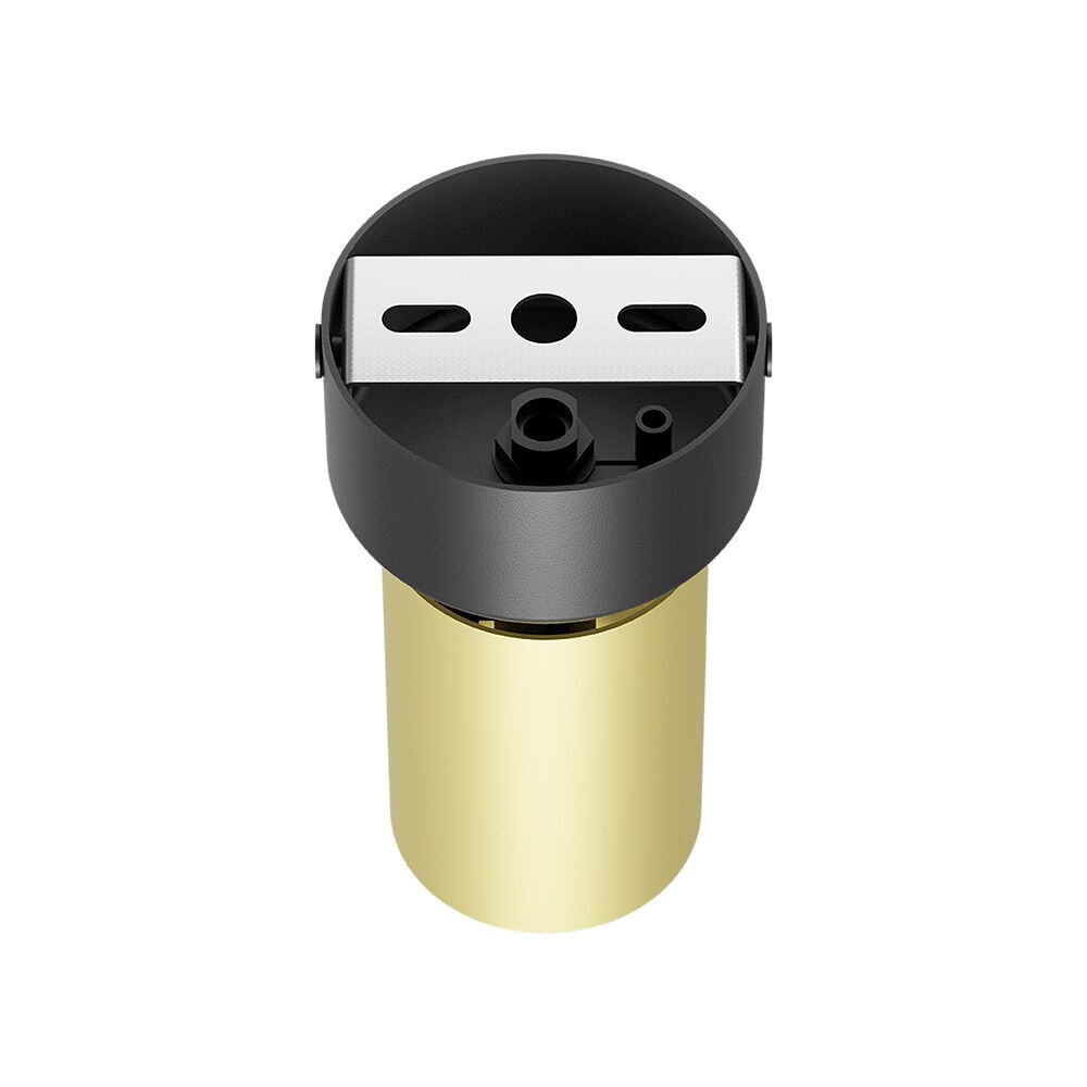 Spot aplicat GU10 rotund Beta, aluminiu, auriu, IP20, Braytron - imagine 5