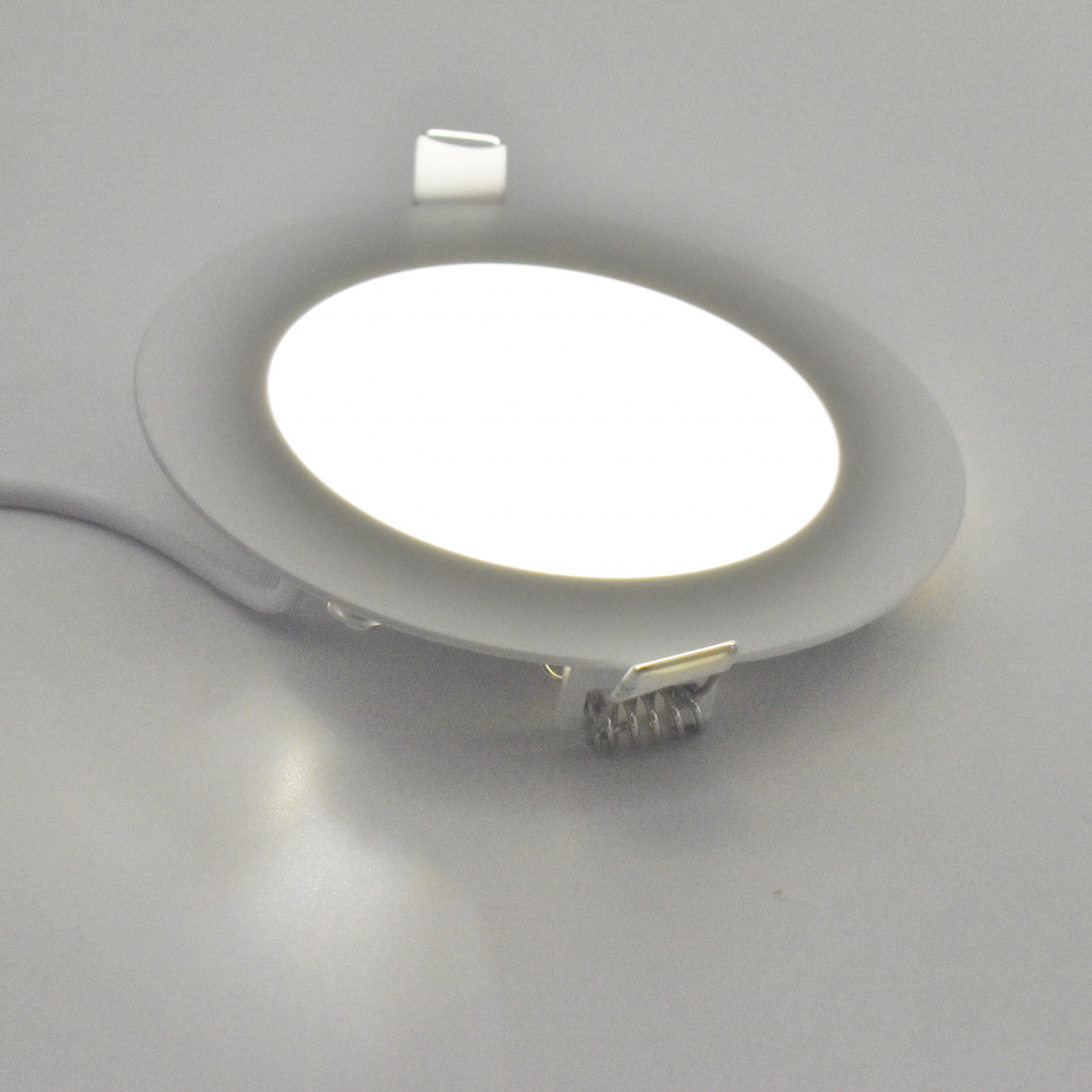 Spot LED 6W Incastrat, Rotund, Braytron, 350lm, Lumina Neutra (4200K), Alb