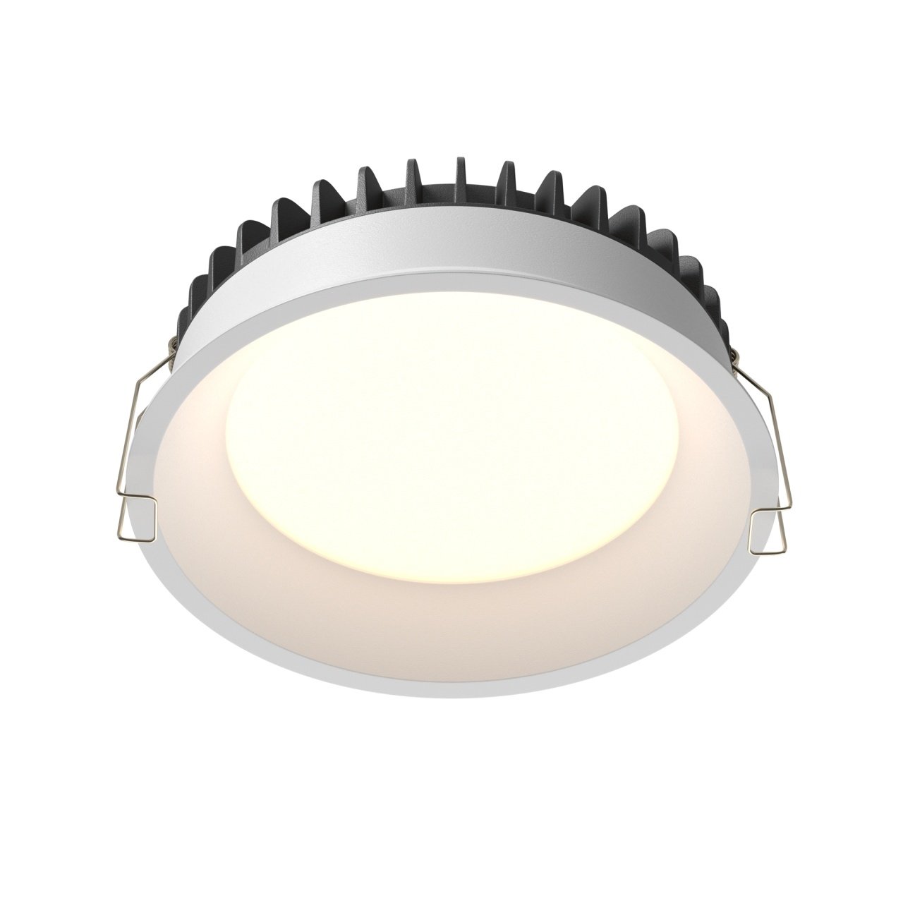 Spot LED Okno DL055-18W3-4-6K-W, incastrat, 18W, 1370lm, lumina calda+neutra+rece, IP44, alb, Maytoni