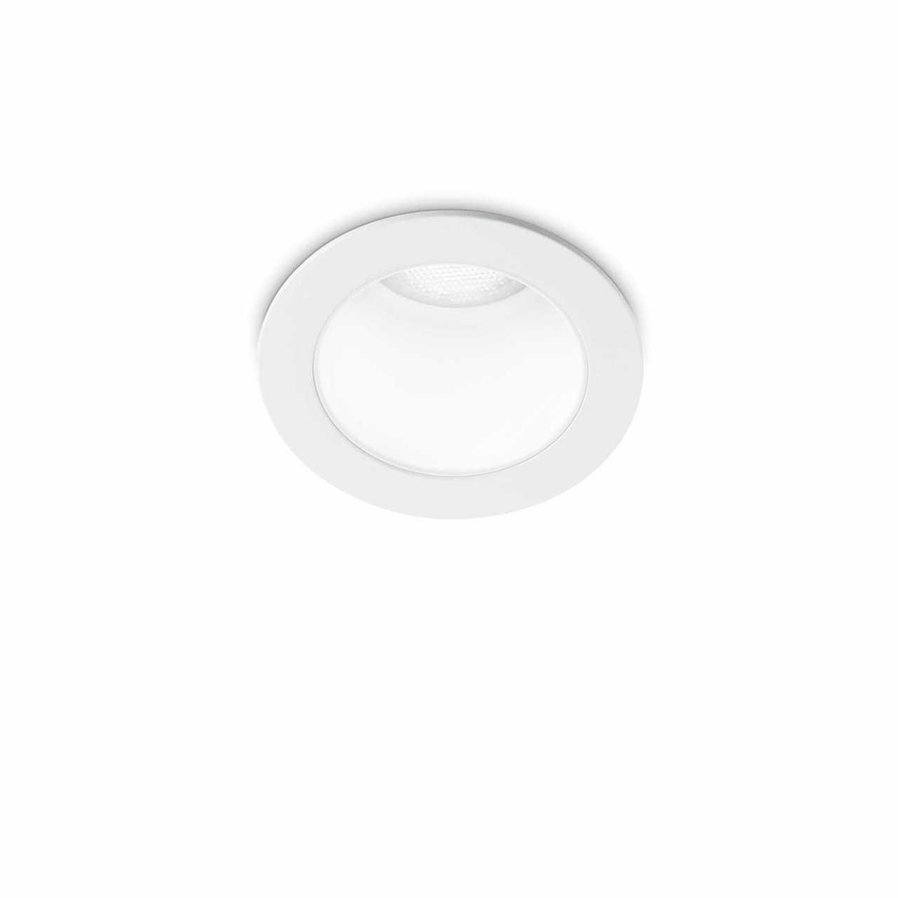 Spot LED Quark 258478, incastrat 8W, 720lm, lumina calda, IP20, alb, Ideal Lux