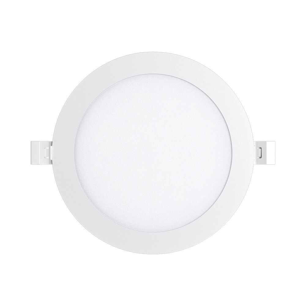 Spot LED rotund incastrat, 12W, 1120lm, lumina calda/netura/rece, IP40, alb, Braytron