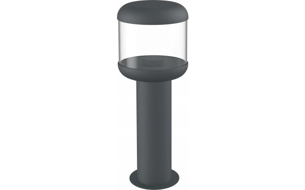 Stalp pentru gradina Optonica, E27, IP54, 145x350mm, negru