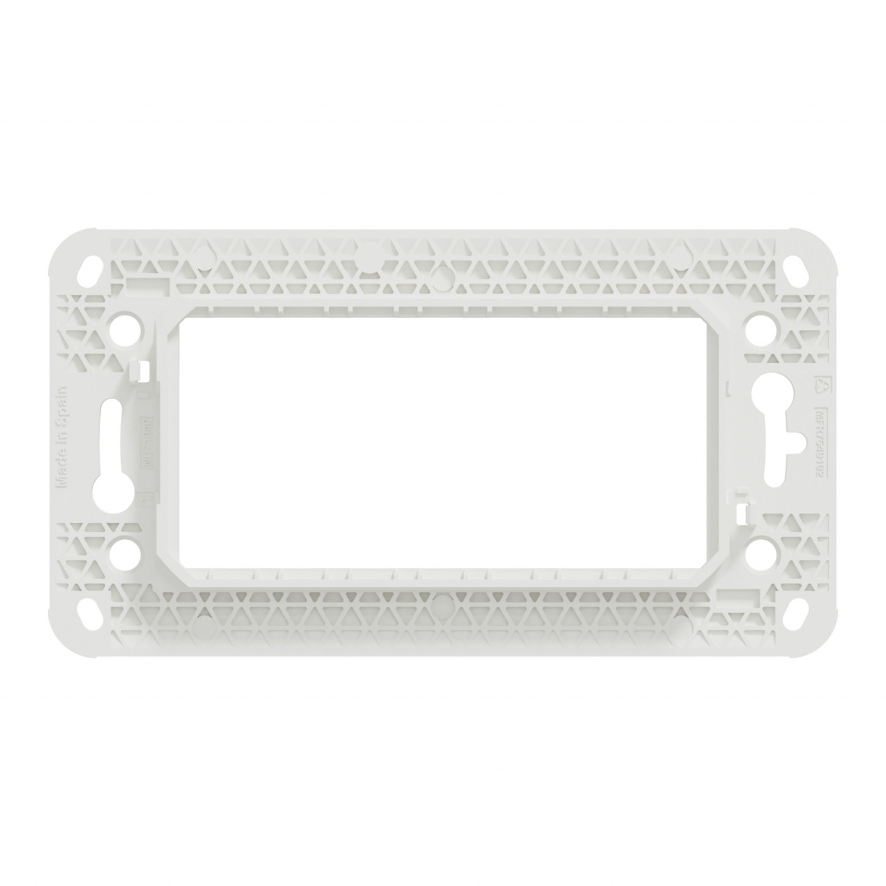 Suport 4 module, plastic, IP20, Schneider Noua Unica - 1 | YEO