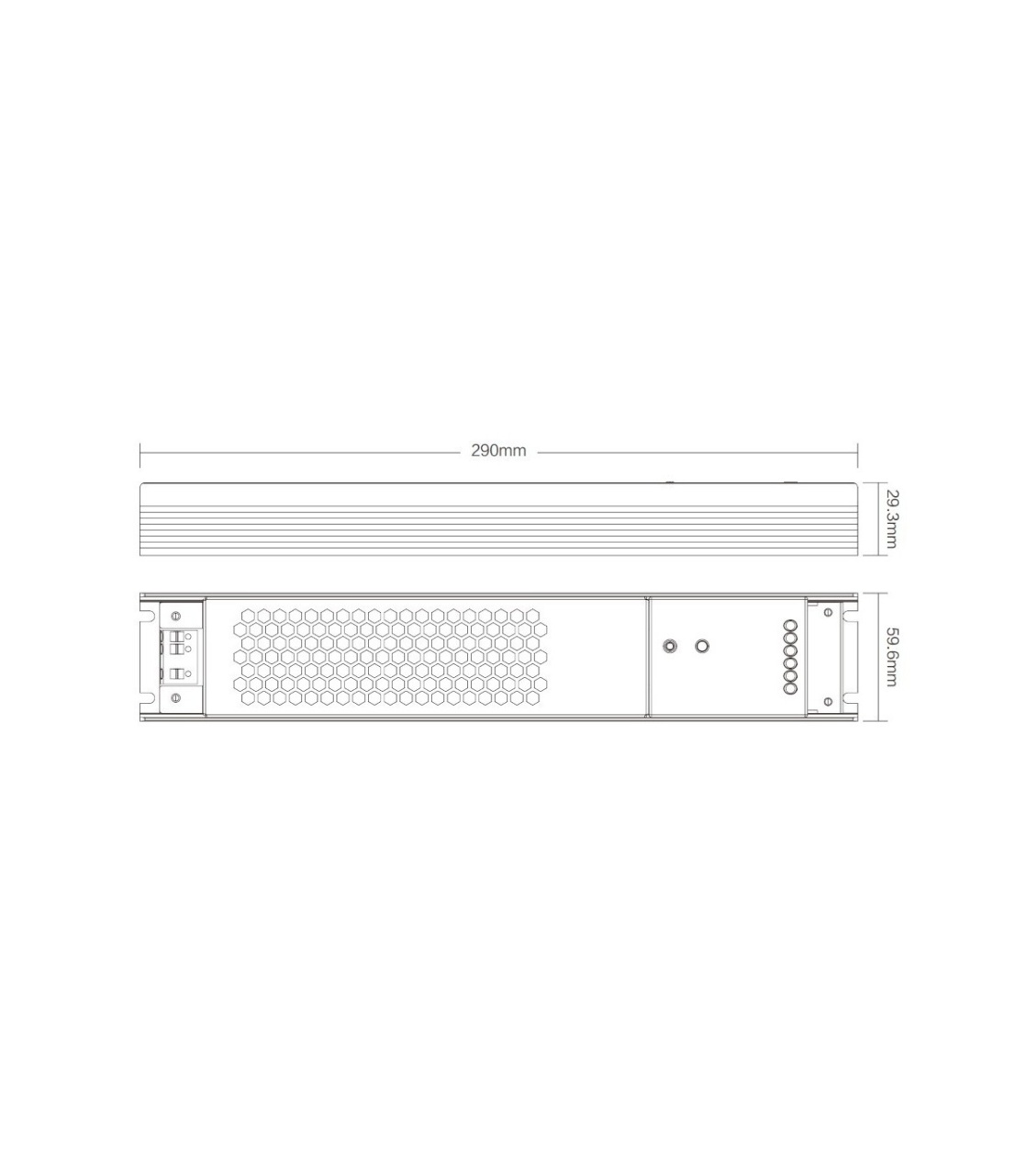 Sursa 24V 100W + Controller LED 5 in 1(monocolor/CCT/RGB/RGBW/RGB+CCT), IP20,Miboxer