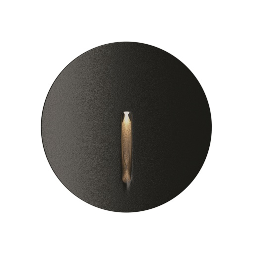 Aplica pentru scari LED Lock O014SL-L3B3K, 3W, 10lm, lumina calda, IP54, neagra, Maytoni