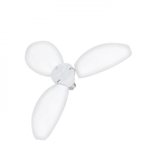 Bec LED 36W(288W), pliabil, 3 parti mobile, 3200 lm, lumina rece (6400K)