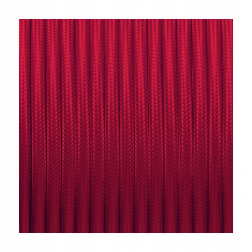 Cablu textil 3x0.75, rosu