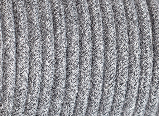 Cablu textil mohair gri 3x0.75 [1]- savelectro.ro