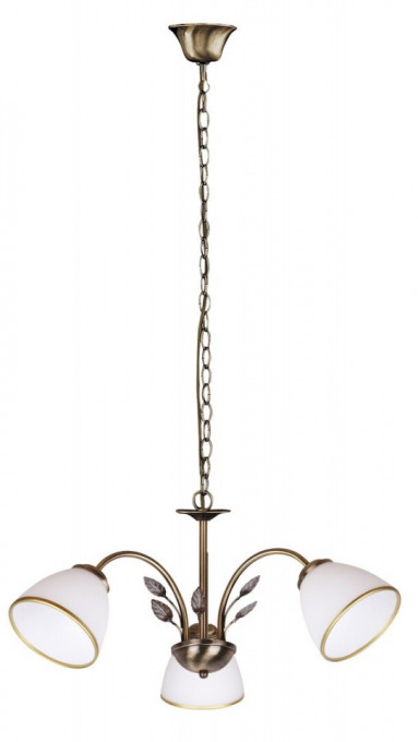 Candelabru Aletta 2779, 3xE14, alb+bronz, IP20, Rabalux [1]- savelectro.ro