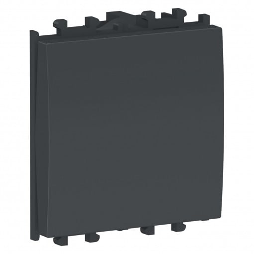 Intrerupator alternativ, 2 module negru, Schneider Easy Styl