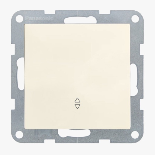 Intrerupator cap scara 10A, IP20, Bej, Panasonic Karre Plus 55
