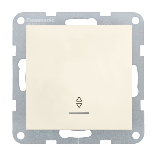 Intrerupator cap scara cu led 10A, IP20, Bej, Panasonic Karre Plus 55