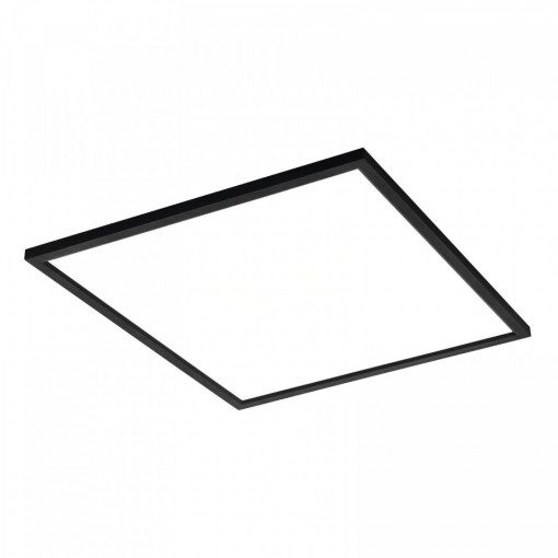 Panou led 60x60 60W lumina naturala, aplicat, 4800 lm, negru [1]- savelectro.ro