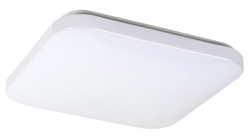 Plafoniera Emmett LED, patrat, metal, alb, cu telecomanda, 1200 lm, temperatura de culoare variabila (3000-6500K), 5699, Rabalux