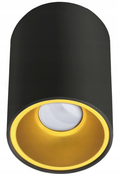Plafoniera KIVI, Dulie GU10, neagra+aurie, IP20