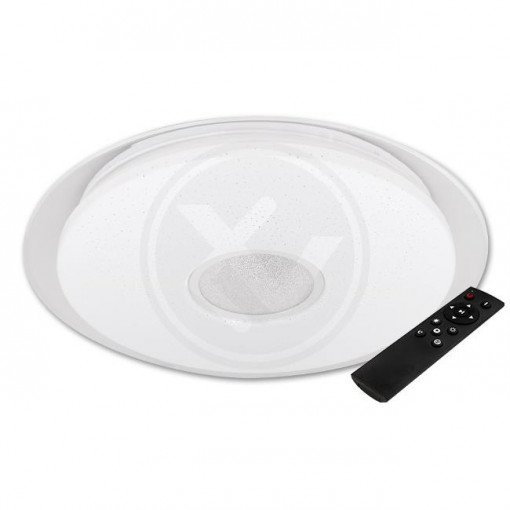 Plafoniera LED alba, dimabila, cu telecomanda, 24W, 1680lm, temperatura de culoare ajustabila (3000-6500K), IP20, Masterled