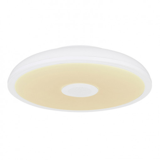 Plafoniera LED Raffy 41366W, cu telecomandă, 18W, 1000lm, lumina calda+neutra+rece, IP20, alba, Globo Lighting