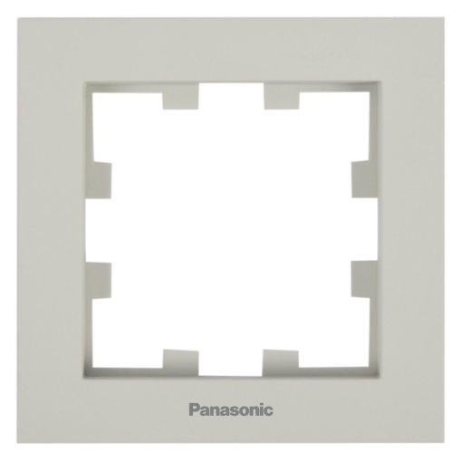 Rama simpla, IP20, Sandstone, Panasonic Karre Plus 55 Soft Touch