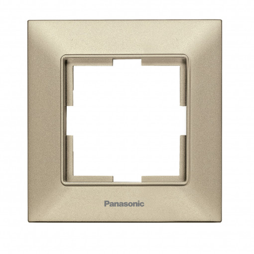 Rama simpla orizontala IP20, Bronz, Panasonic Arkedia Slim