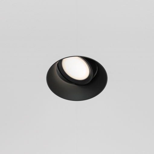Spot Dot, incastrat, 1xGU10, IP20, negru, Maytoni
