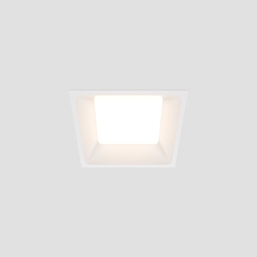 Spot LED 12W Incastrat, Maytoni, 900lm, Lumina Neutra (4000K), Alb