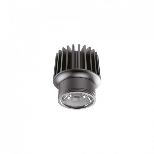 Spot LED Dynamic Source 208572, 15W, 1500lm, lumina calda, IP20, negru, Ideal Lux