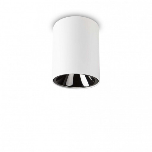 Spot LED Nitro Fi 205991, rotund, 10W, 900lm, lumina calda, IP20, alb, Ideal Lux