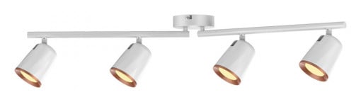 Spot LED Solange 5048-RAB, 24W, 380lm, lumina calda, IP20, alb, Rabalux