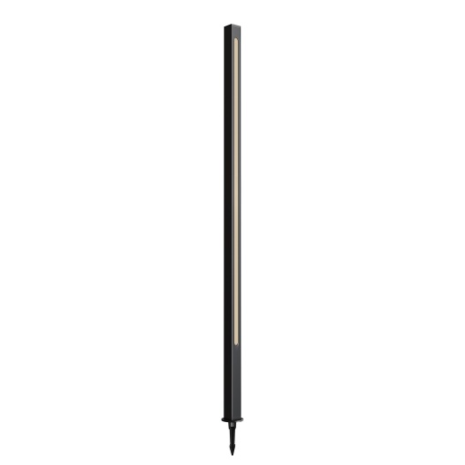 Stalp pentru exterior LED Pole O440FL-L12GF3K, 12W, 600lm, lumina calda, IP65, grafit, Maytoni