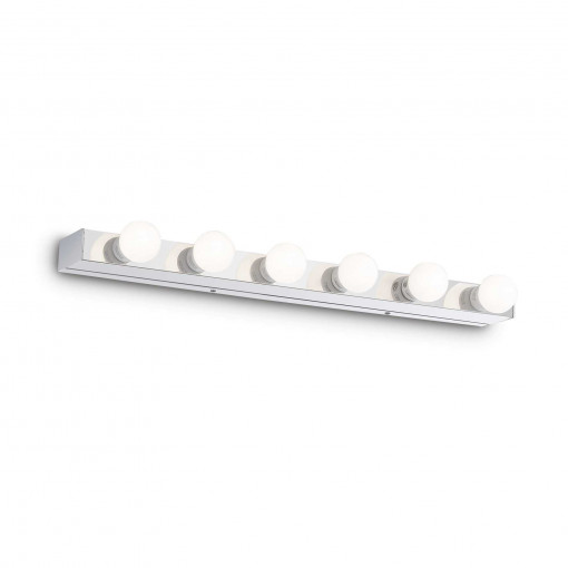 Aplica Prive 045327, 6xE14, crom, IP20, Ideal Lux