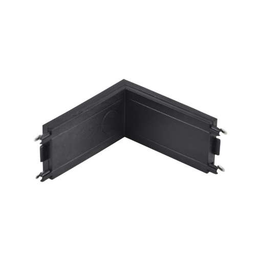 Conector pentru imbinare sine magnetice, colt interior, negru, Klausen [1]- savelectro.ro
