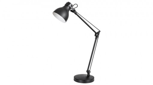 Lampa de birou Carter, dulie E14(max11W), negru mat, Rabalux