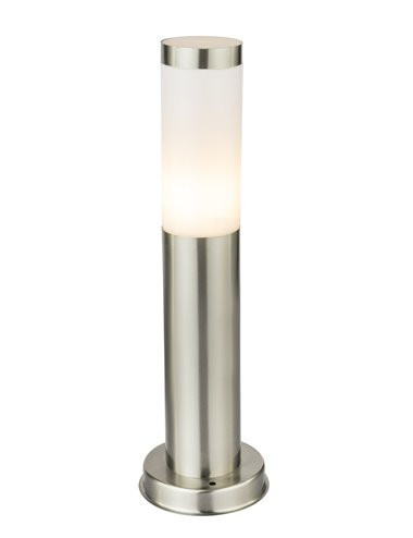 Lampa de exterior otel inoxidabil opal, 1 bec, dulie E27, Globo 3158LED