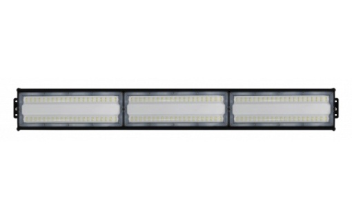 Lampa industriala liniara LED Optonica, 150W, lumina neutra (4000 K), IP65, IK08, aluminiu, neagra