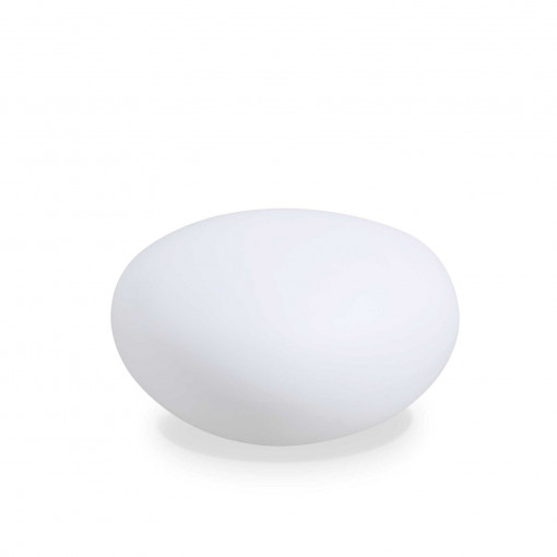 Lampa pentru exterior SASSO, alb, opal, 1 bec, dulie E27, 161778, Ideal Lux