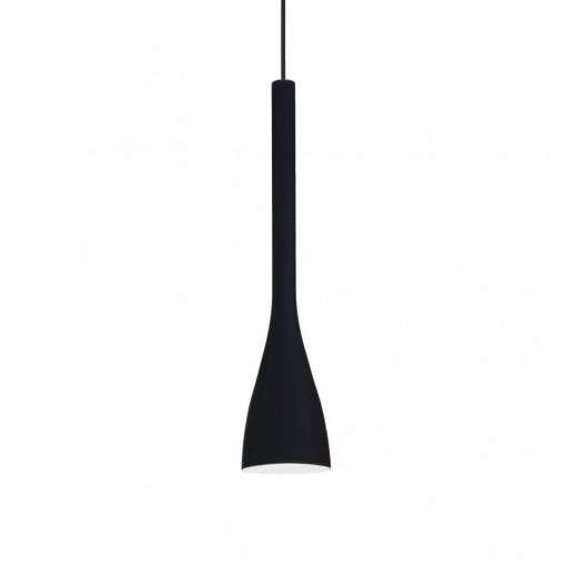 Pendul FLUT SP1 SMALL, sticla, negru, 1 bec, dulie E27, 035710, Ideal Lux