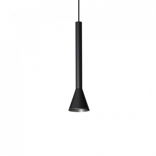 Pendul LED DIESIS SP, metal, negru, 7W, 660 lm, lumina calda (3000K), 279770, Ideal Lux [1]- savelectro.ro